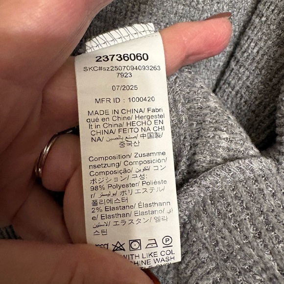 SHEIN Gray Women's Cardigan - Picture 2 of 7